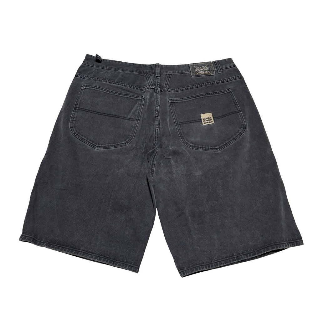 Vintage Marithe Francois Girbaud MFG Baggy Denim Shorts *Flawed* Size 42 x 11